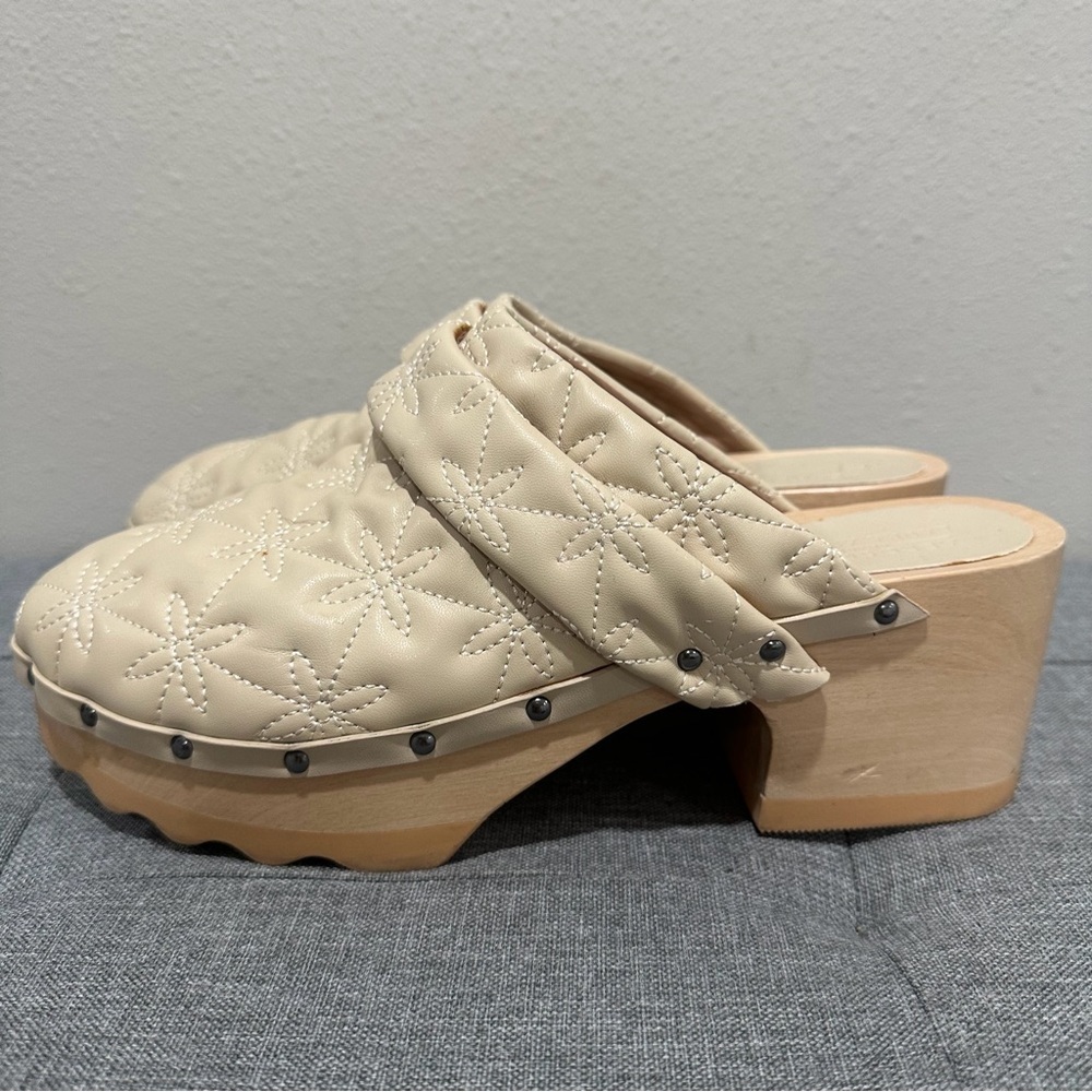 Laura Ashley X Aerosoles Pedro Quilted Clogs